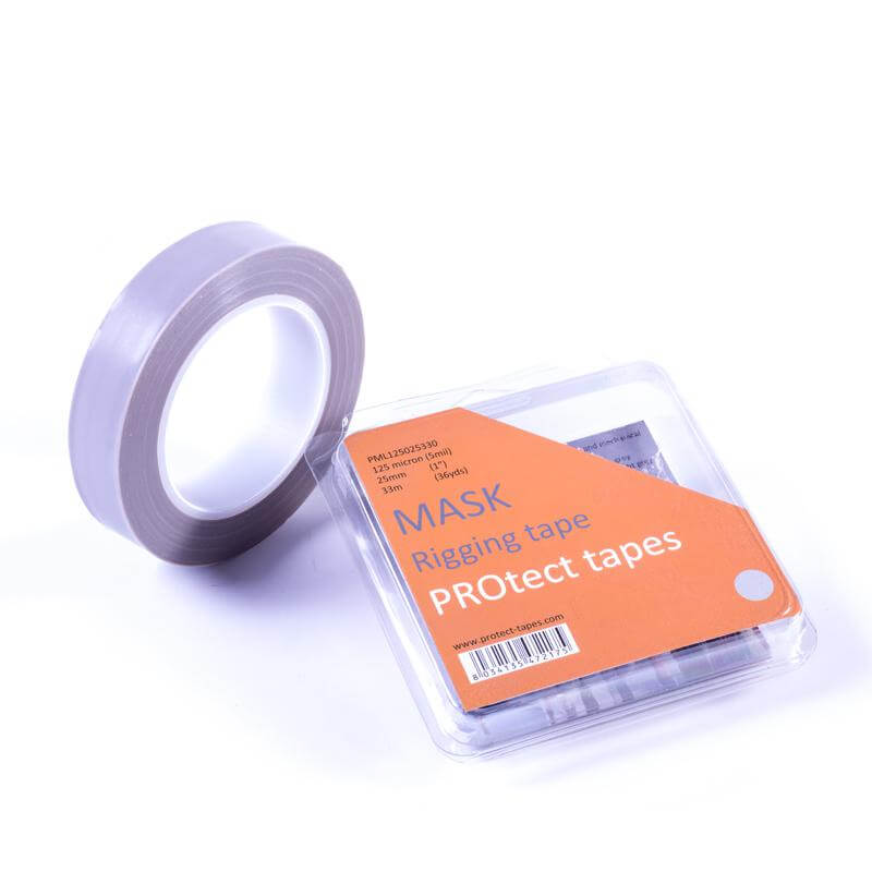 PROtect Mask - 125 micron PTFE L. Grey 25mm x 33m