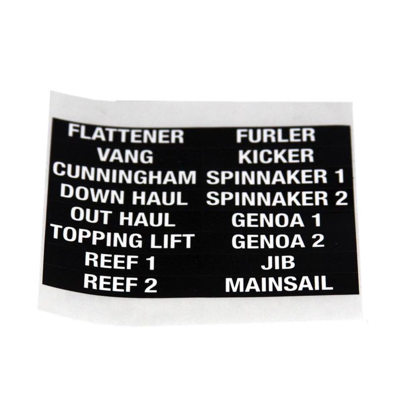 Lewmar Rope Clutch Labels