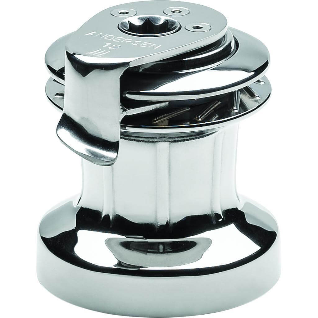 Andersen 12 1-Speed Self-Tailing Stainless Steel Winch