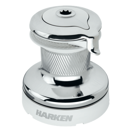 Harken 60 2-Speed S/T Radial White Chrome Winch