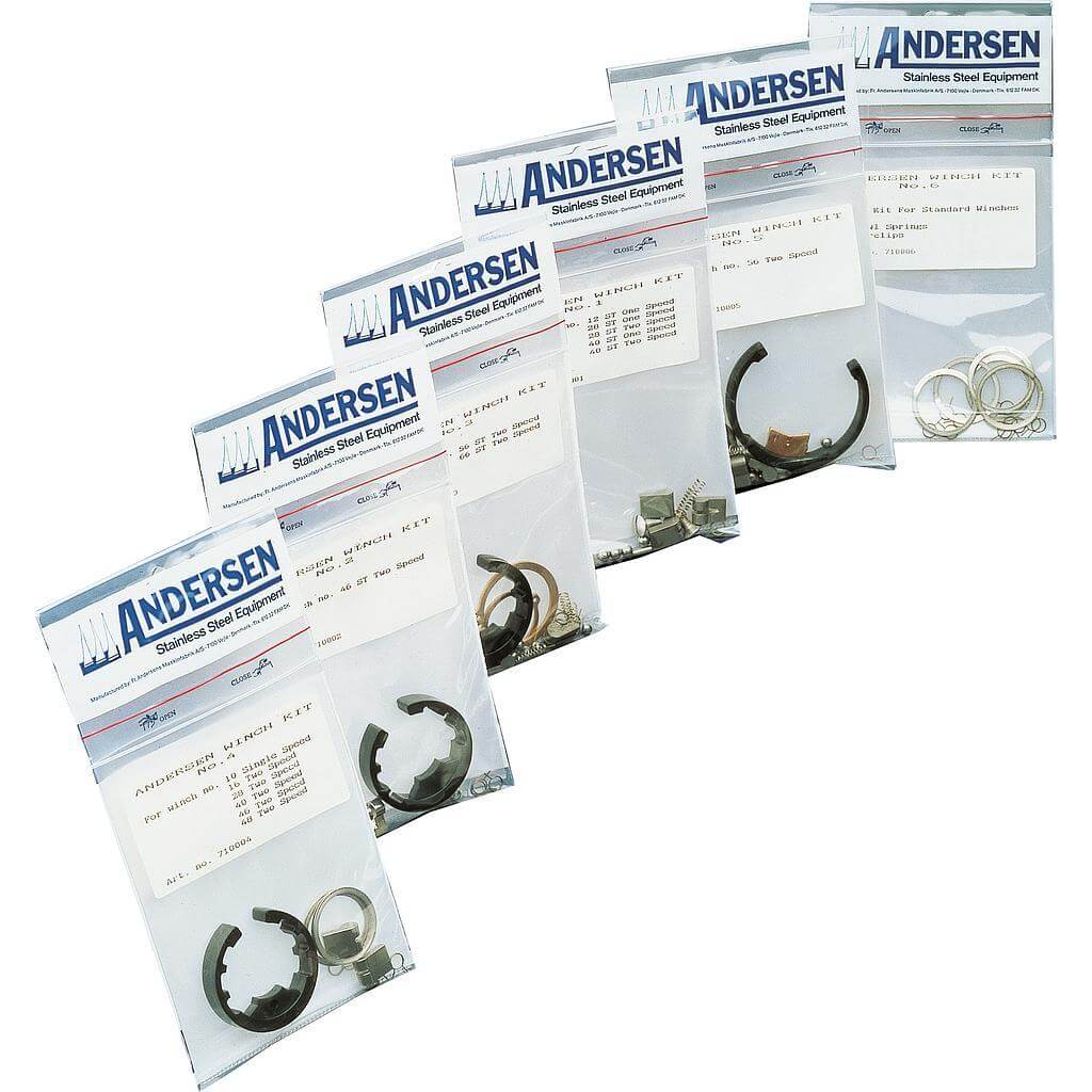 Andersen Winch Service Kit 6 - 6, 10, 16, 28, 40, 46, 48