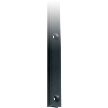 Ronstan Series 22 Mast Track, Black, 2025mm M6 CSK fastener holes. Pitch=100mm Fastening slugs=21