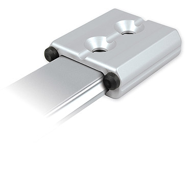 Ronstan Series 30 End Stop, Alloy silver anodized , 65mm x 76mm