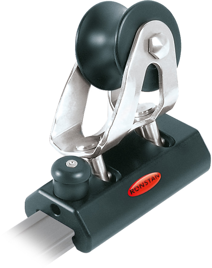 Ronstan Series 19 Sliderod Genoa Car, 82mm, Plunger Stop,