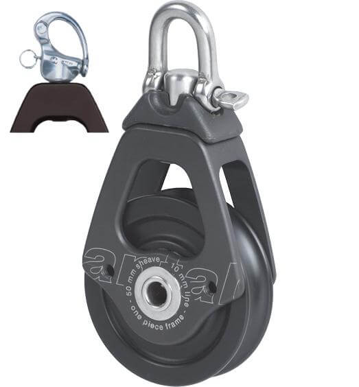 Antal OPF Single Block Ø50 with Snap Shackle