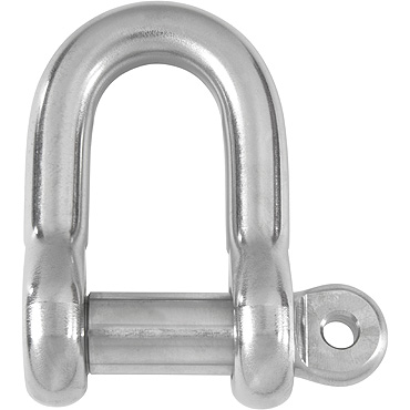 Ronstan Shackle, Standard Dee, Pin 5/8”, L:45mm, W:26mm