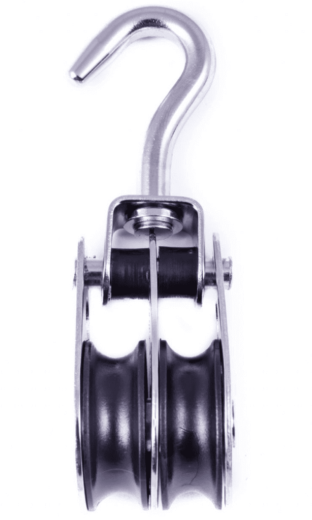 Sea Sure 25mm Double Swivel Hook Block