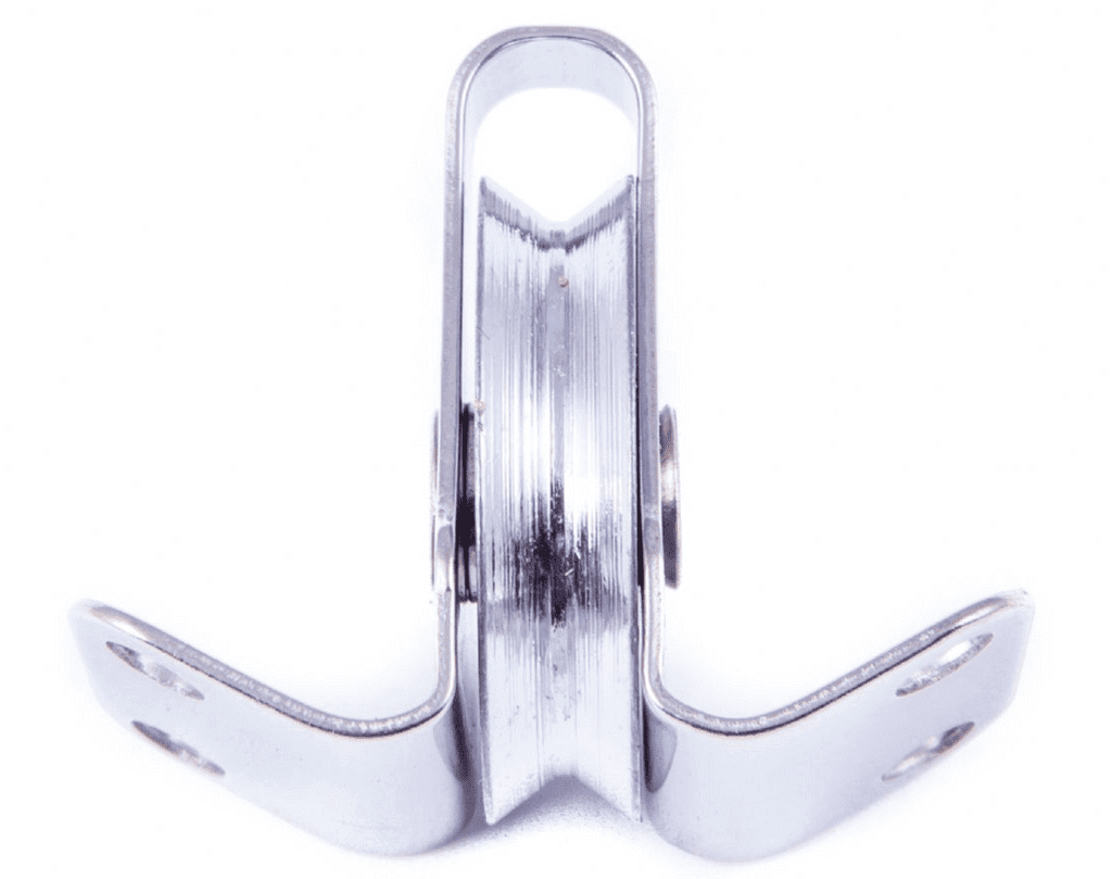 Sea Sure Metal Spar Mounted Block (Curved Lugs)