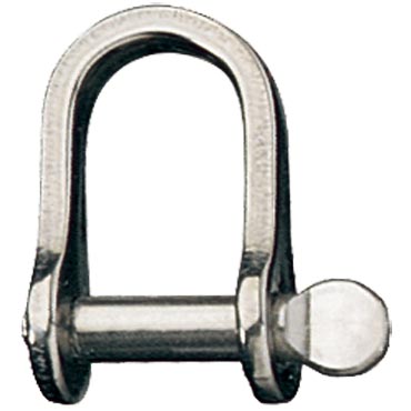 Ronstan Shackle, Standard Dee, 5/32” Pin, L:15mm,W:10mm