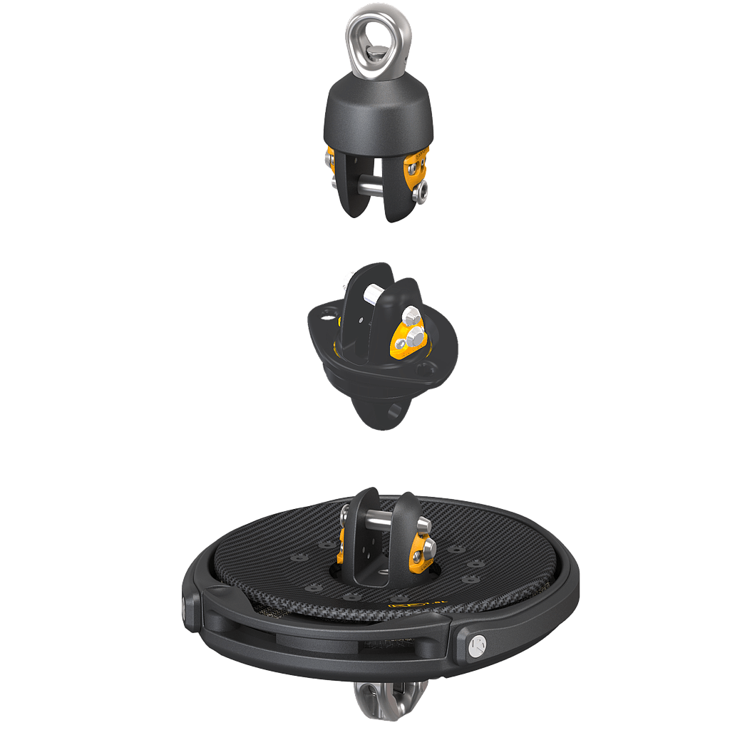 Karver KF1.5 V3 Top-Down Furler Set mit großer Trommel (Standardausführung)