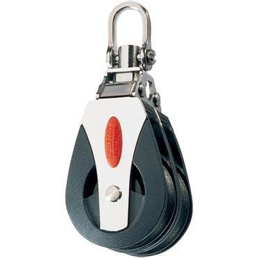 Ronstan S40 BB Double Block - swivel shackle head (non-locking)