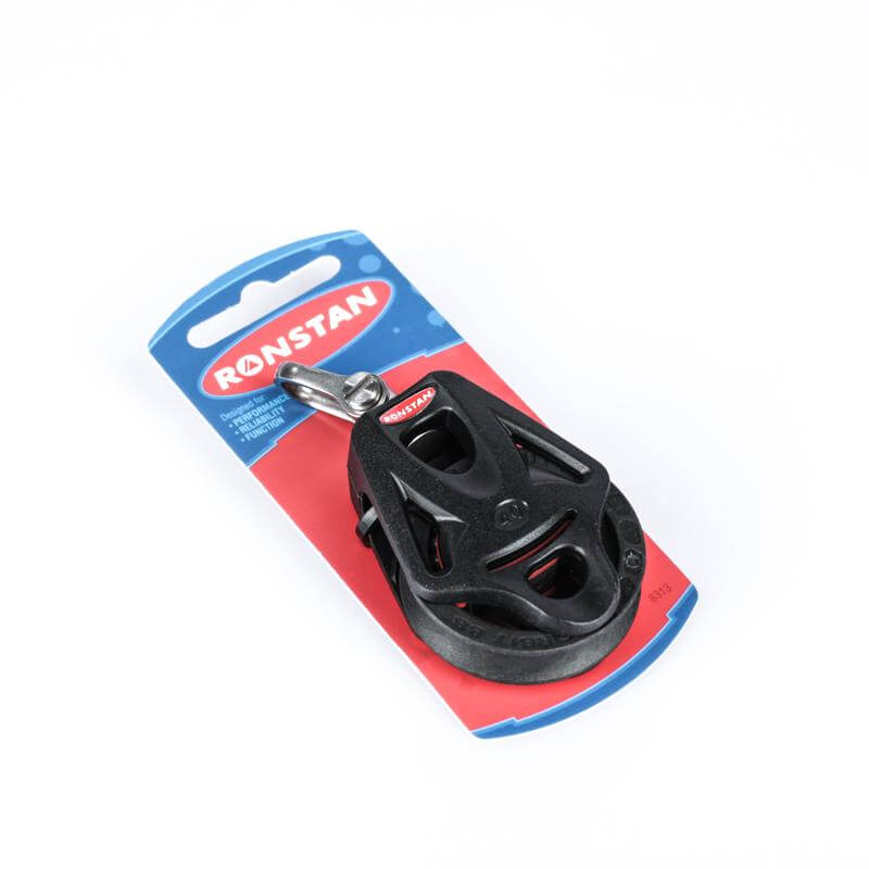 Ronstan S40 BB Orbitblock™ - becket, swivel shackle head