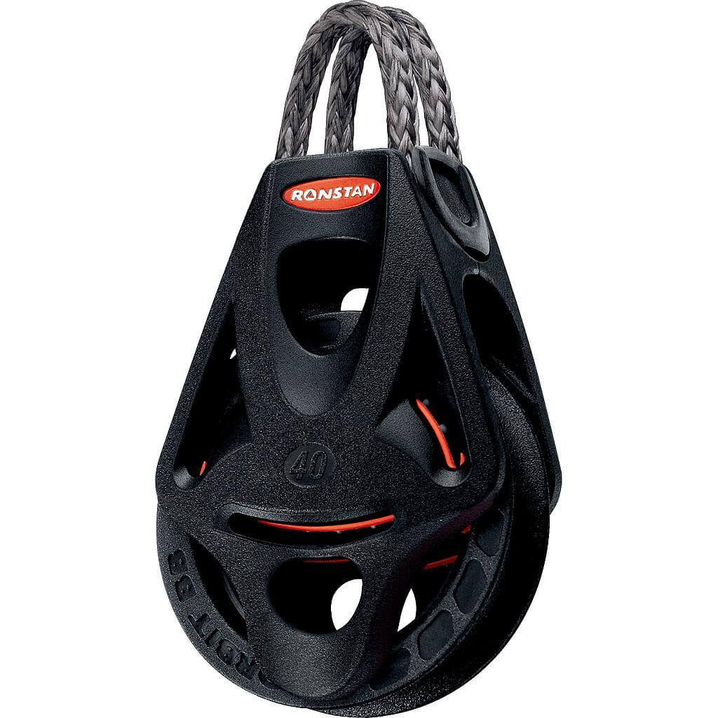 Ronstan S40 BB Orbitblock™ - becket, Dyneema® link head