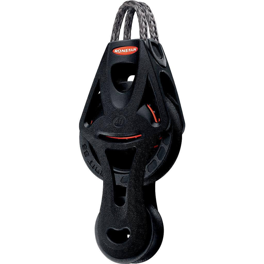 Ronstan S40 BB Orbitblock™ - fiddle, Dyneema® link head