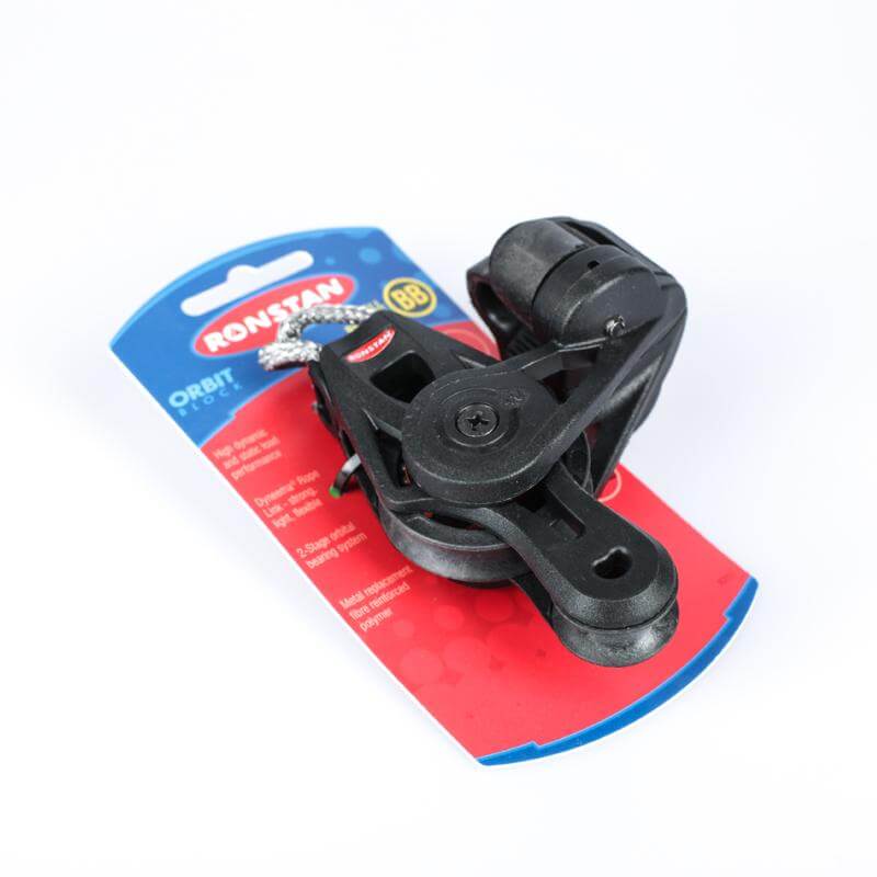 Ronstan Series 40 Ball Bearing Orbit Block™ - fiddle, adjustable cleat, Dyneema® link head