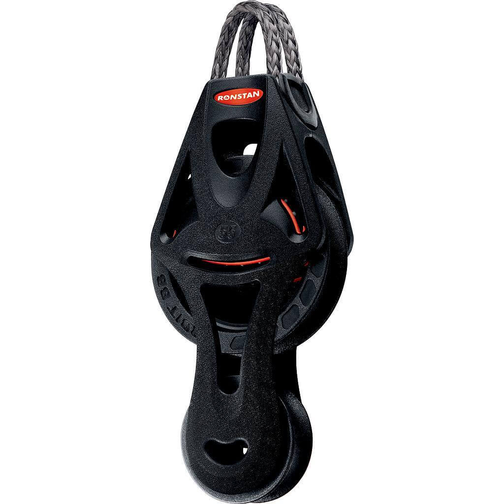 Ronstan S55 BB Orbitblock™ - fiddle, Dyneema® link head