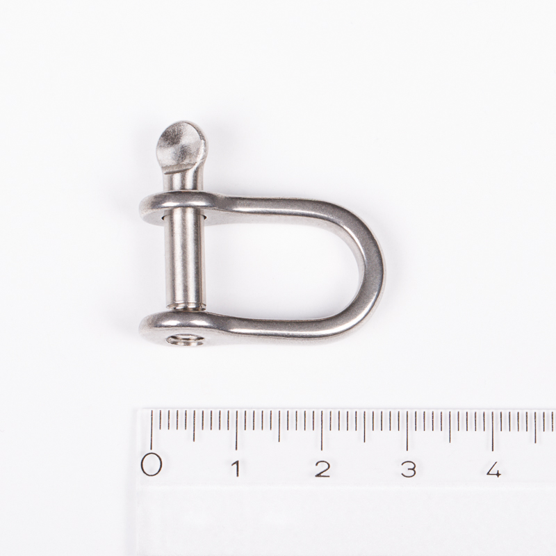 Ronstan Shackle, Standard Dee, Pin 3/16”, L:18mm, W:11mm