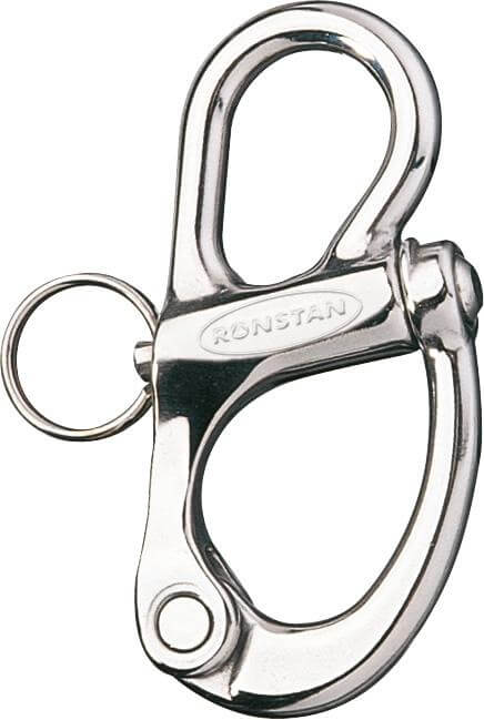 Ronstan Snap Shackle Fixed Eye 85mm