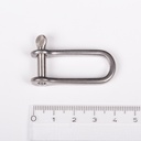 Ronstan Shackle, Long Dee, Pin 3/16”, L:31mm, W:12mm