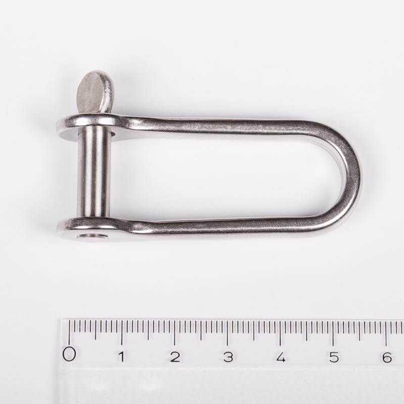 Ronstan Shackle Long Dee - Pin 1/4”, L:43mm, W:14mm