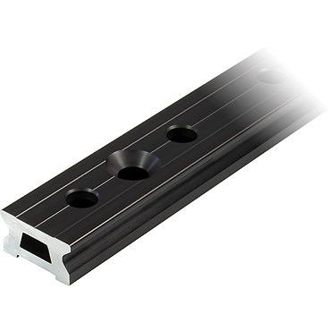 [R-RC1300-2.0] Ronstan Series 30 Track, Black, 1996 mm M8 CSK fastener holes. Pitch=100mm Stop hole pitch=50mm