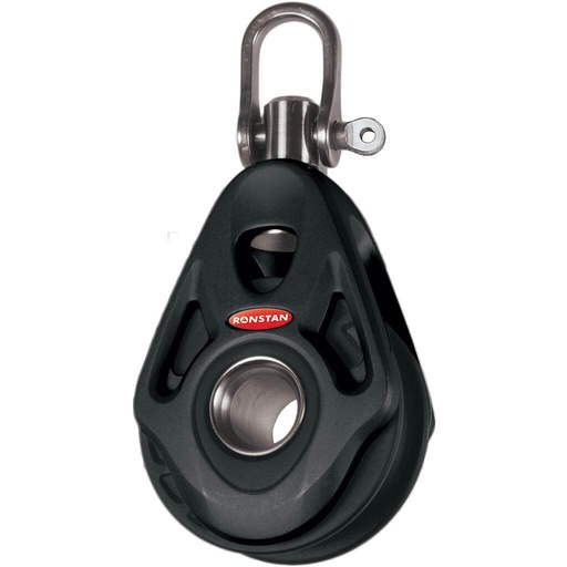 [R-RF44100] Ronstan S45 Coreblock™ Single block with swivelling shackle head