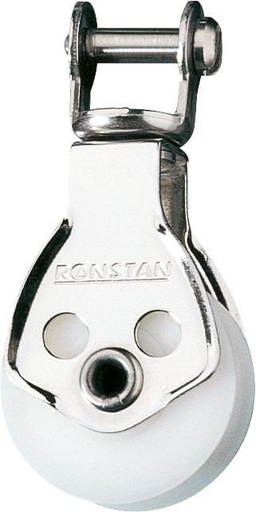 [R-RF573] Ronstan S25 AP Single Block - swivel shackle head