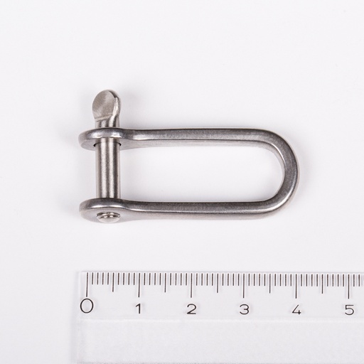 [R-RF622] Ronstan Shackle, Long Dee, Pin 3/16”, L:31mm, W:12mm