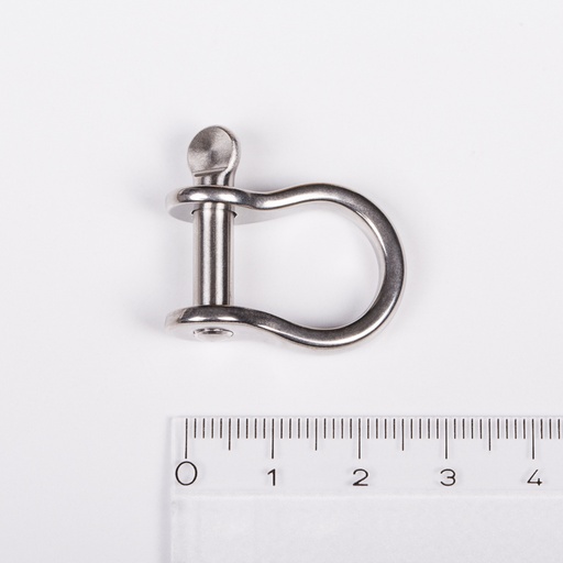 [R-RF634] Ronstan Shackle, Bow, Pin 3/16”, L:17mm, W:14mm