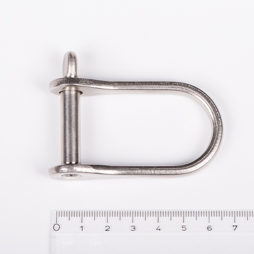 [R-RF639] Ronstan Shackle, Wide Dee, Pin 5/16”, L:51mm, W:28mm