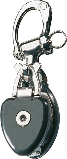 [R-RF6741] Ronstan Snatch Block, Alloy Sheave, 173mm LOA