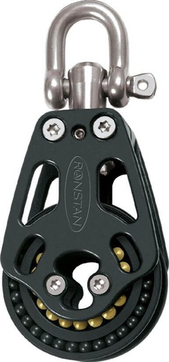 [R-RF69100] Ronstan Series 60 Orbit Block™ - Single block with becket