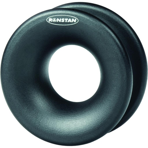 [R-RF8090-16] Ronstan Low Friction Ring, 38mm x 16mm x 17mm, Black