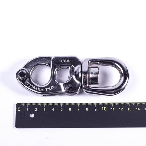 HR snap shackle - Webbing swivel - Length: 100 mm