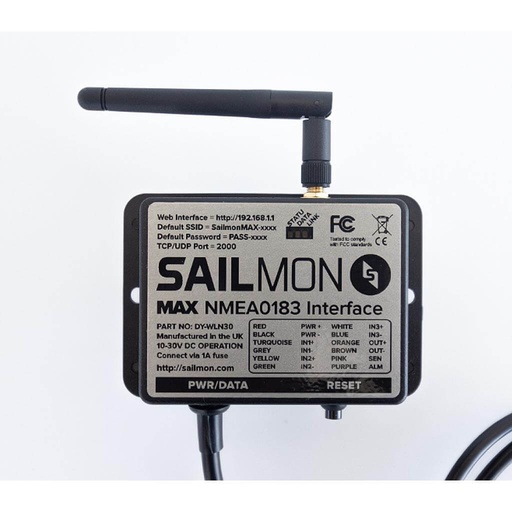 [SA-SMWLN30] Sailmon MAX NMEA0183 Schnittstelle