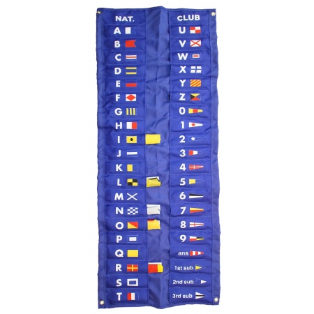 [RL-DV98S] Signal flag set 20x30cm nylon bag