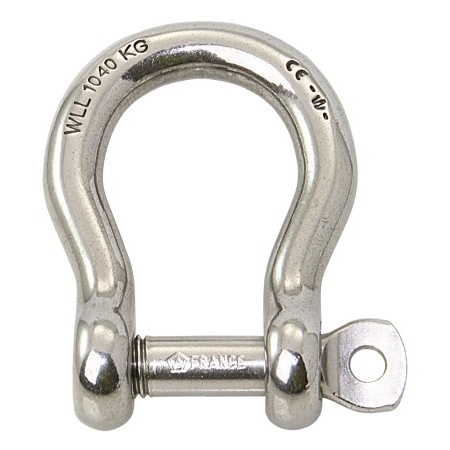 [WI-1445-SB] Wichard Shackle 10mm Curved