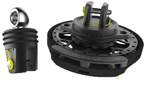 [UM-FR250m] UBI Maior klassischer Furler Free Tack-X Bearing, 250mm Trommel, 10t MWL