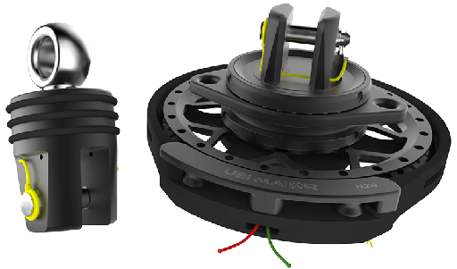 [UM-FR250RWHm] UBI Maior ReWind Furler High Last Free Tack-X Bearing, 250mm Trommel, 13t MWL