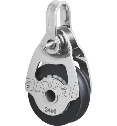 [AN-00301] Antal SS Single Block Ø34 with Shackle