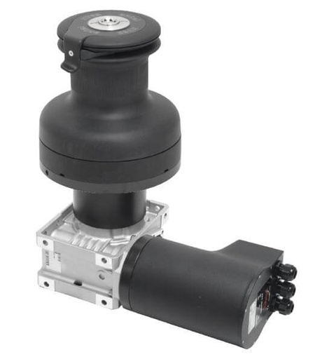 [AN-XT62EH12/AL] Antal 62 2-Speed Electric (Horizontal) 12V Aluminium Winch (2-Speed Manual)