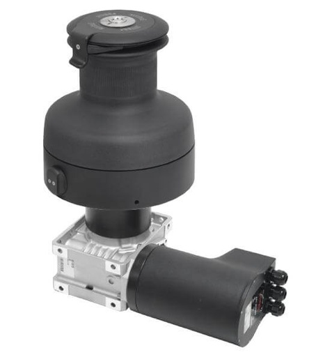 [AN-XT62.3EH12/AL] Antal 62 3-Speed Electric (Horizontal) 12V Aluminium Winch (3-Speed Manual)