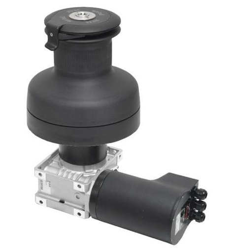 [AN-XT66EH12/AL] Antal 66 2-Speed Electric (Horizontal) 12V Aluminium Winch (2-Speed Manual)