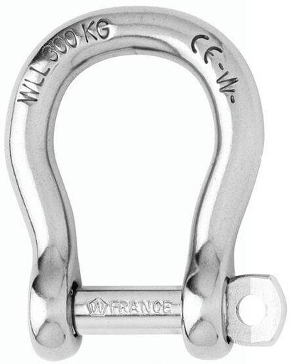 [WI-1242] Wichard Self-locking bow shackle - Dia 5 mm