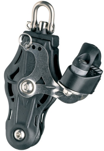 [WI-63407] Wichard Fiddle plain bearing block - sheave 45 - Swivel head & cam