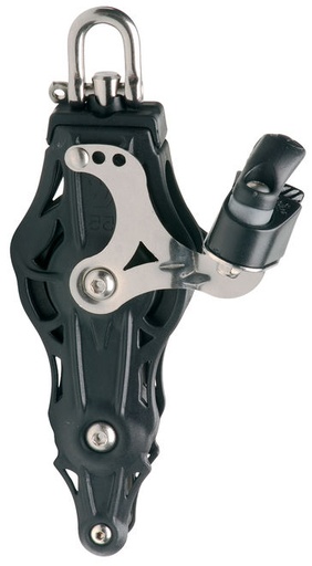 [WI-63408] Wichard Fiddle plain bearing block - sheave 45 - Swivel head becket & cam