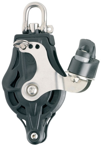 [WI-64108] Wichard Single plain bearing block - Sheave 55 - Swivel head becket & cam