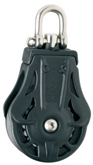 [WI-72105] Wichard Single ball bearing block - Sheave 35 - Swivel head