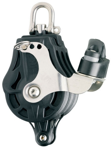 [WI-73308] Wichard Triple ball bearing block - Sheave 45 - Swivel head with becket & cam