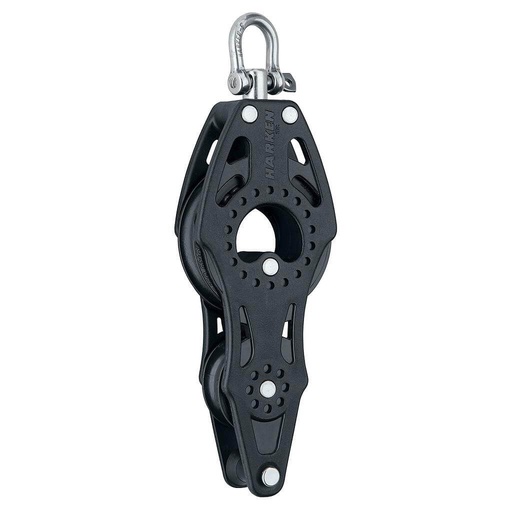 [H-2622] Harken 57mm Carbo Block - Fiddle, swivel, becket